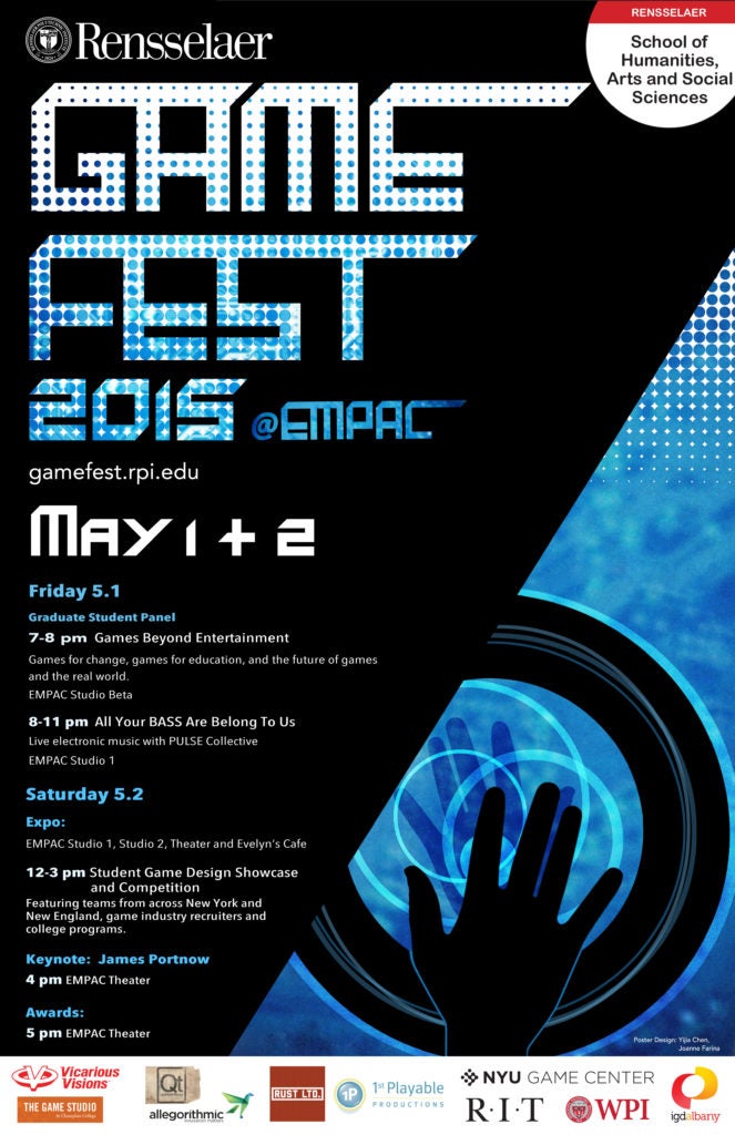 Image of GameFest 2015 poster