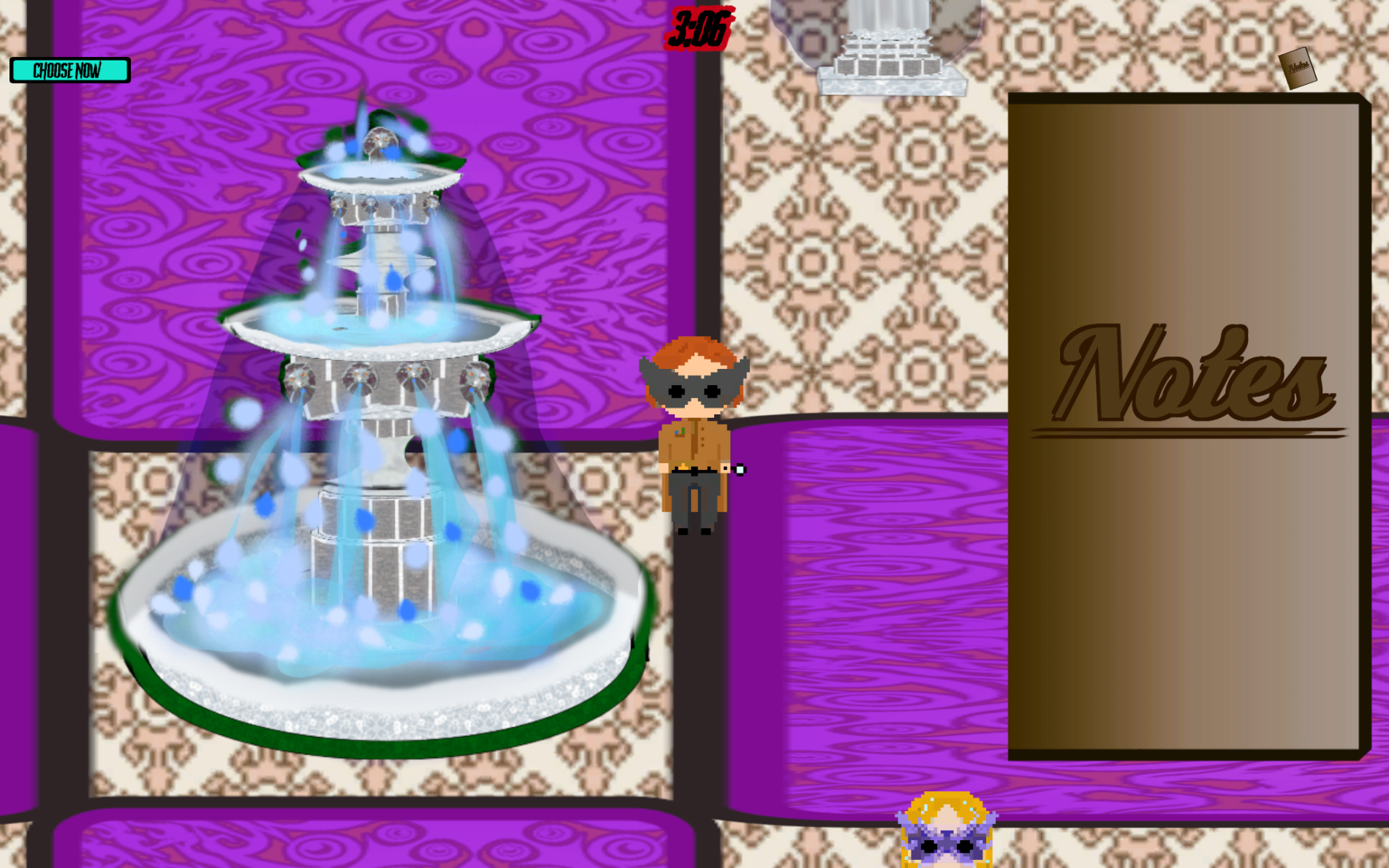 Gameplay image from Masquerade Murder Mystery