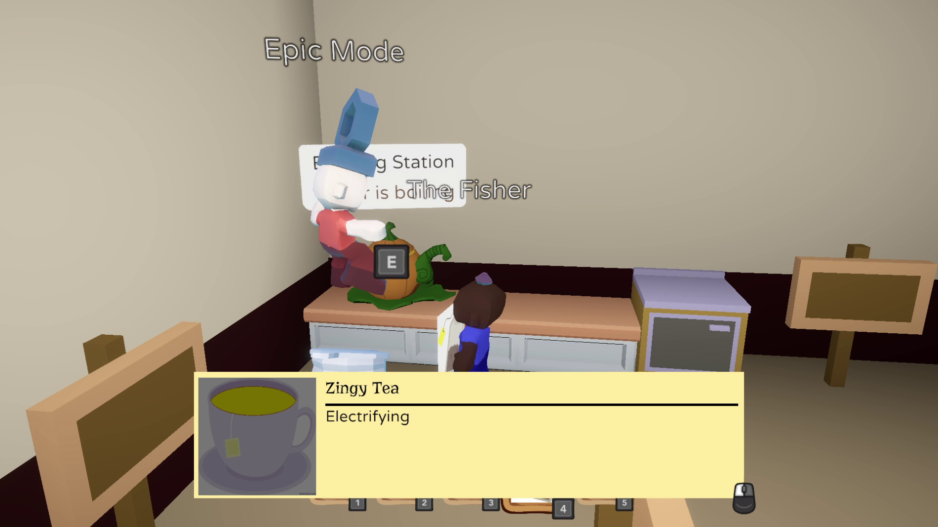 Gameplay image from Monster Tea Time