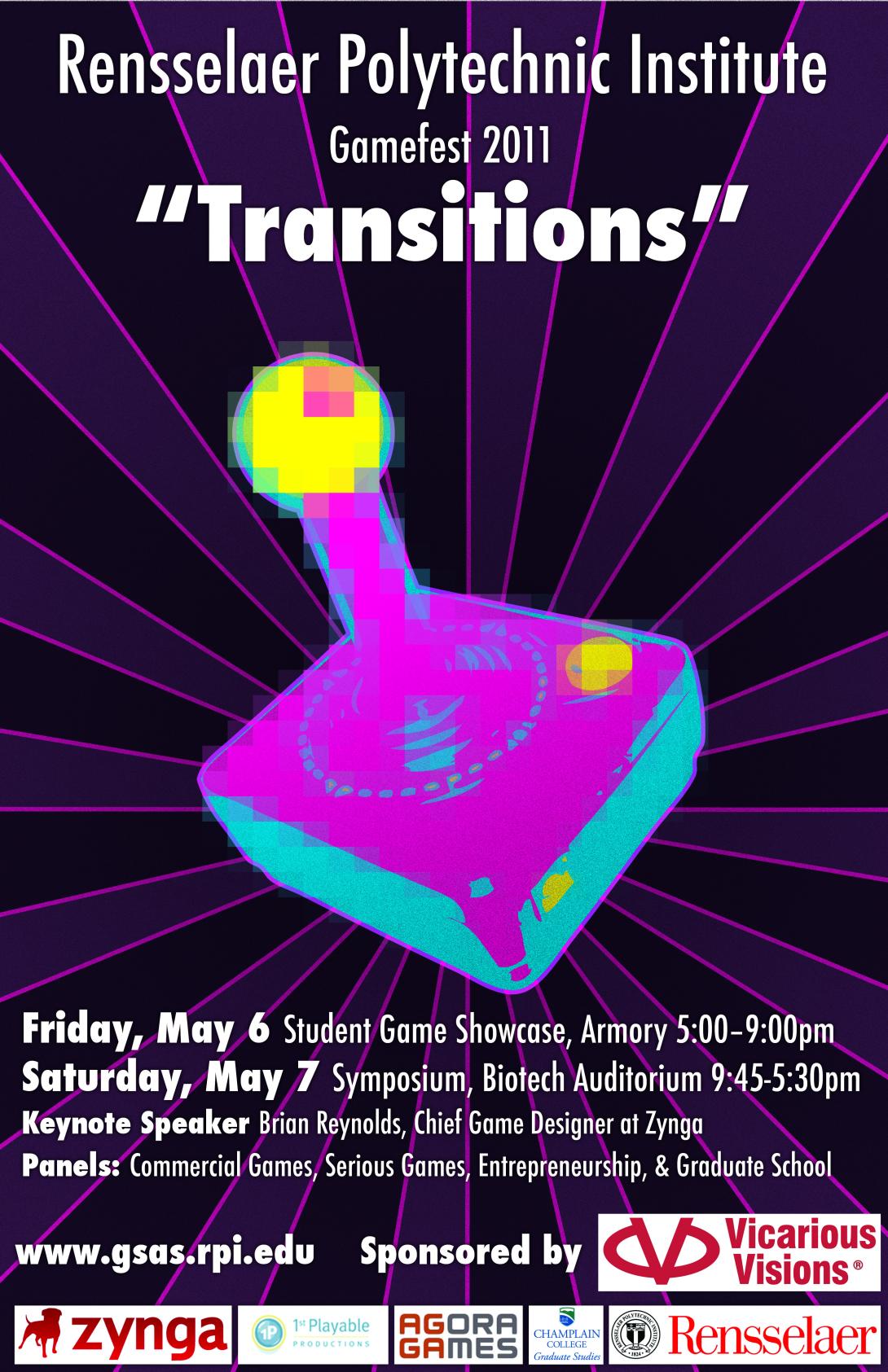 Poster from GameFest 2011.